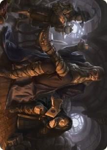 Sharkey, Tyrant of the Shire Art Card, Art Series: Universes Beyond: The Lord of the Rings: Tales of Middle-earth 22