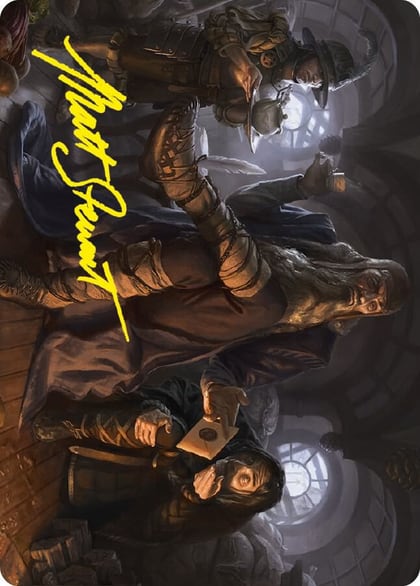 Sharkey, Tyrant of the Shire Art Card (Gold-Stamped Signature), Art Series: Universes Beyond: The Lord of the Rings: Tales of Middle-earth 22