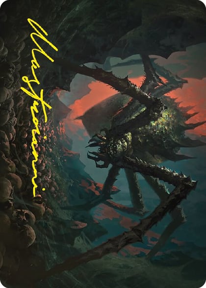 Shelob, Child of Ungoliant Art Card (Gold-Stamped Signature), Art Series: Universes Beyond: The Lord of the Rings: Tales of Middle-earth 23