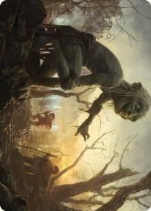 Smeagol, Helpful Guide Art Card, Art Series: Universes Beyond: The Lord of the Rings: Tales of Middle-earth 24