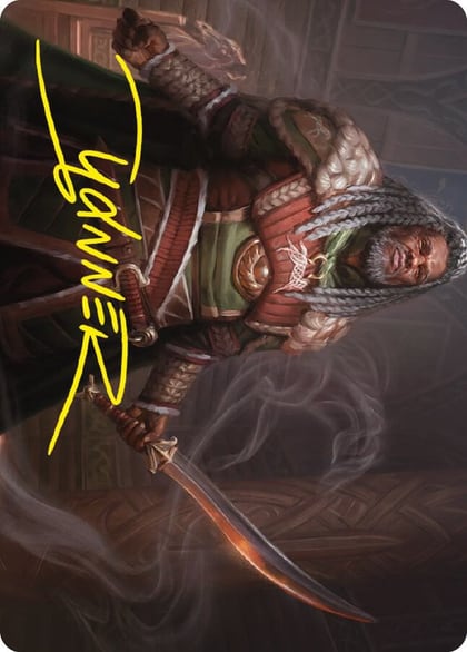 Theoden, King of Rohan Art Card (Gold-Stamped Signature), Art Series: Universes Beyond: The Lord of the Rings: Tales of Middle-earth 25