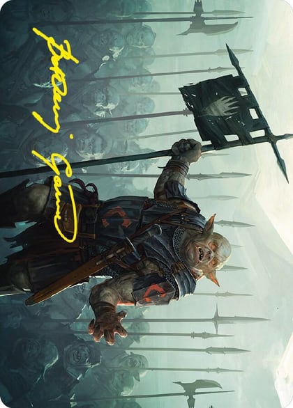 Ugluk of the White Hand Art Card (Gold-Stamped Signature), Art Series: Universes Beyond: The Lord of the Rings: Tales of Middle-earth 27