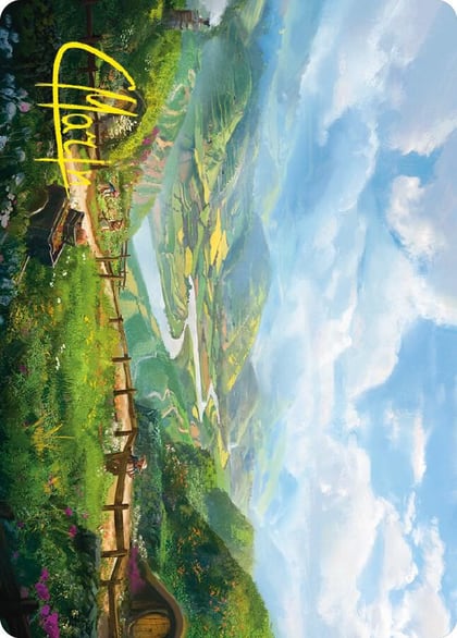 Plains Art Card (Gold-Stamped Signature), Art Series: Universes Beyond: The Lord of the Rings: Tales of Middle-earth 30