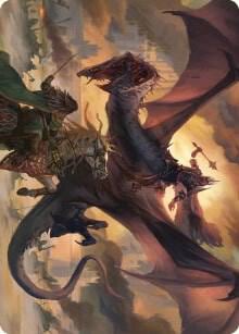 Witch-king, Bringer of Ruin Art Card, Art Series: Universes Beyond: The Lord of the Rings: Tales of Middle-earth 34