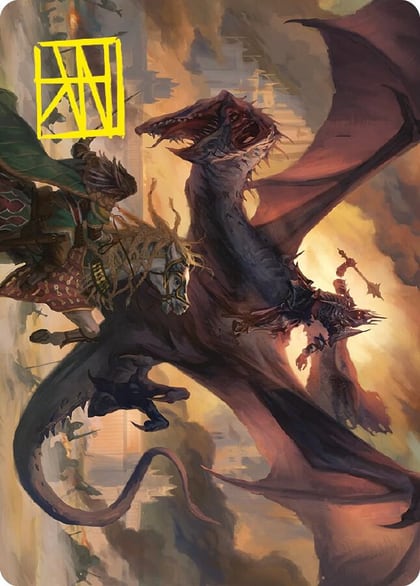 Witch-king, Bringer of Ruin Art Card (Gold-Stamped Signature), Art Series: Universes Beyond: The Lord of the Rings: Tales of Middle-earth 34