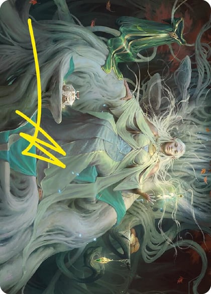 Galadriel, Gift-Giver Art Card (Gold-Stamped Signature), Art Series: Universes Beyond: The Lord of the Rings: Tales of Middle-earth 35