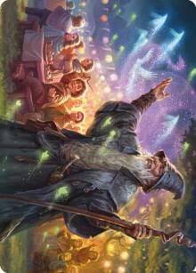Gandalf, Friend of the Shire Art Card, Art Series: Universes Beyond: The Lord of the Rings: Tales of Middle-earth 5
