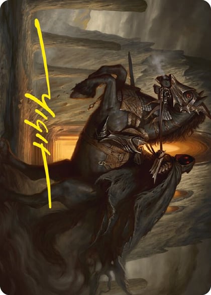 Nazgul Art Card (Gold-Stamped Signature), Art Series: Universes Beyond: The Lord of the Rings: Tales of Middle-earth 53