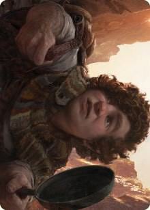Sam, Loyal Attendant Art Card, Art Series: Universes Beyond: The Lord of the Rings: Tales of Middle-earth 58