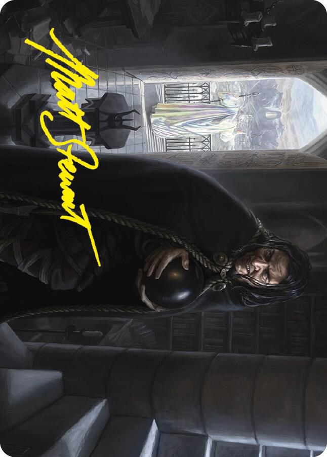 Grima, Saruman's Footman Art Card (Gold-Stamped Signature), Art Series: Universes Beyond: The Lord of the Rings: Tales of Middle-earth 63