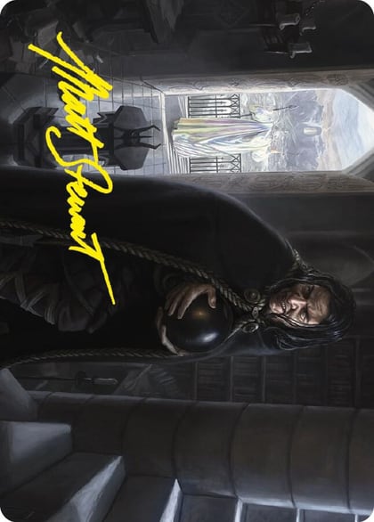 Grima, Saruman's Footman Art Card (Gold-Stamped Signature), Art Series: Universes Beyond: The Lord of the Rings: Tales of Middle-earth 63