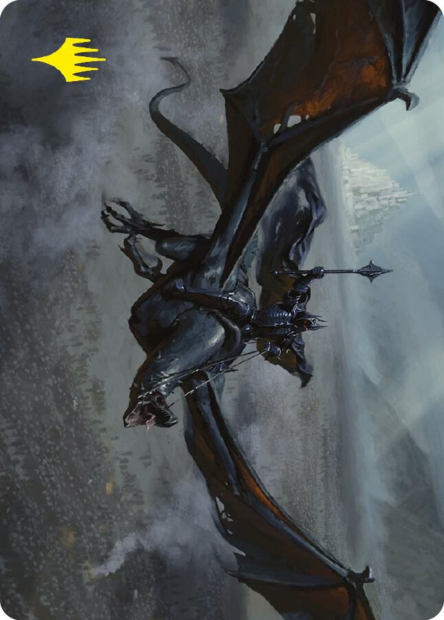 Lord of the Nazgul Art Card (Gold-Stamped Signature), Art Series: Universes Beyond: The Lord of the Rings: Tales of Middle-earth 64