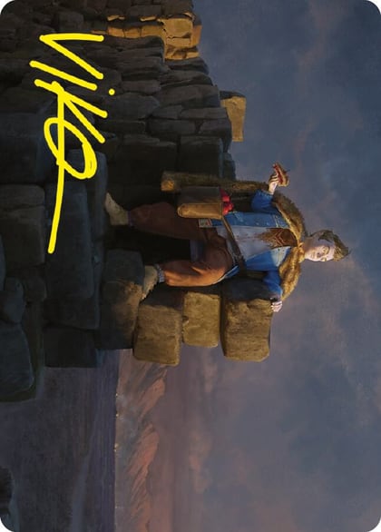 Pippin, Warden of Isengard Art Card (Gold-Stamped Signature), Art Series: Universes Beyond: The Lord of the Rings: Tales of Middle-earth 66