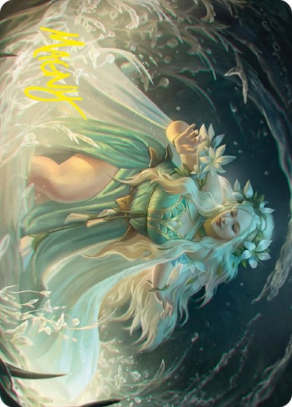 Goldberry, River-Daughter Art Card (Gold-Stamped Signature), Art Series: Universes Beyond: The Lord of the Rings: Tales of Middle-earth 6