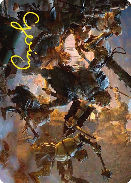 Thrill of Possibility Art Card (Gold-Stamped Signature), Art Series: Universes Beyond: The Lord of the Rings: Tales of Middle-earth 71
