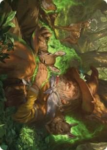 Asceticism Art Card, Art Series: Universes Beyond: The Lord of the Rings: Tales of Middle-earth 72
