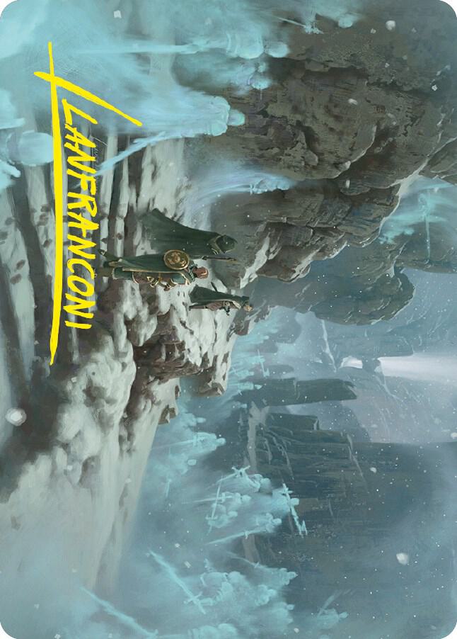 Ghost Quarter Art Card (Gold-Stamped Signature), Art Series: Universes Beyond: The Lord of the Rings: Tales of Middle-earth 78