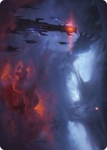 Shadow of the Enemy Art Card, Art Series: Universes Beyond: The Lord of the Rings: Tales of Middle-earth 8