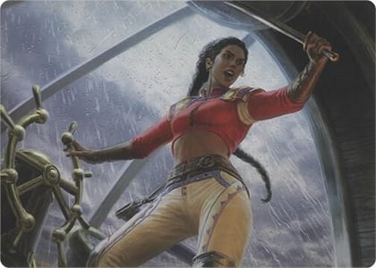 Sisay, Weatherlight Captain (Art Series), Art Series: Modern Horizons 16