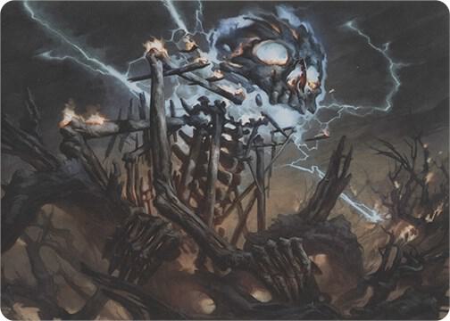 Lightning Skelemental (Art Series), Art Series: Modern Horizons 41