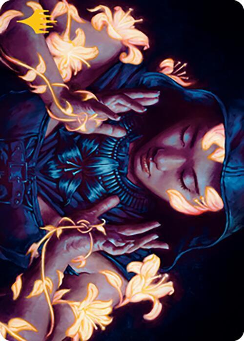 Blossoming Calm Art Card (Gold-Stamped), Art Series: Modern Horizons 2 1