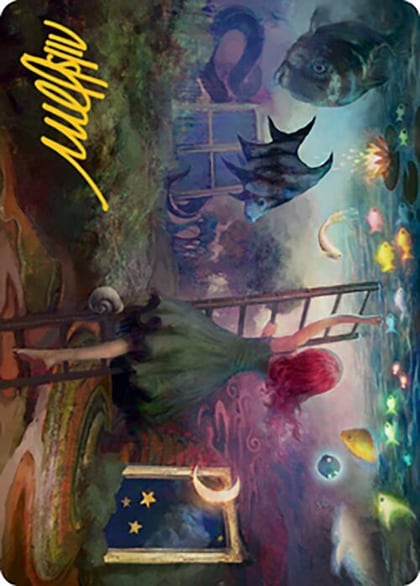 Lucid Dreams Art Card (Gold-Stamped Signature), Art Series: Modern Horizons 2 14