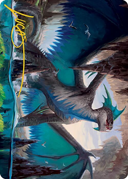 Murktide Regent Art Card (Gold-Stamped Signature), Art Series: Modern Horizons 2 20