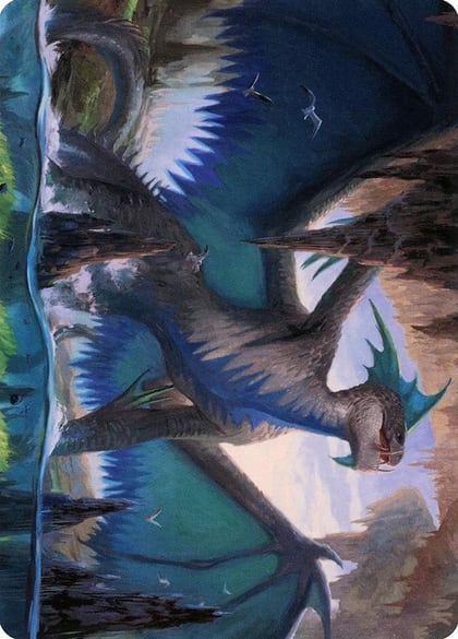 Murktide Regent Art Card, Art Series: Modern Horizons 2 20