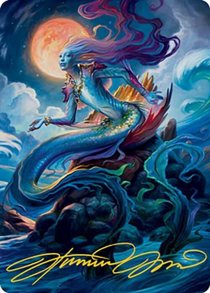 Svyelun of Sea and Sky Art Card (24/81) (Gold-Stamped Signature), Art Series: Modern Horizons 2 24
