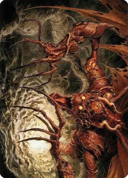 Archfiend of Sorrows Art Card, Art Series: Modern Horizons 2 26