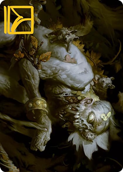 Nested Shambler Art Card (Gold-Stamped Signature), Art Series: Modern Horizons 2 32