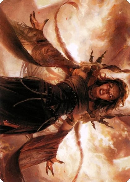 Dragon's Rage Channeler Art Card, Art Series: Modern Horizons 2 35