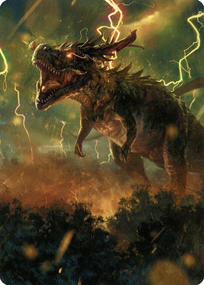 Thrasta, Tempest's Roar Art Card (42/81), Art Series: Modern Horizons 2 42