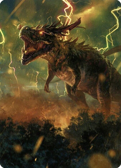 Thrasta, Tempest's Roar Art Card (42/81), Art Series: Modern Horizons 2 42