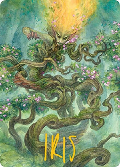 Titania, Protector of Argoth Art Card (Gold-Stamped Signature), Art Series: Modern Horizons 2 43