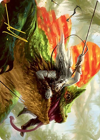 Captured by Lagacs Art Card (Gold-Stamped Signature), Art Series: Modern Horizons 2 46