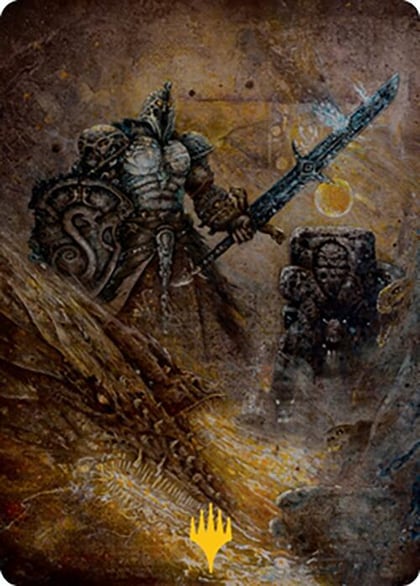 Dakkon, Shadow Slayer Art Card (48/81) (Gold-Stamped), Art Series: Modern Horizons 2 48
