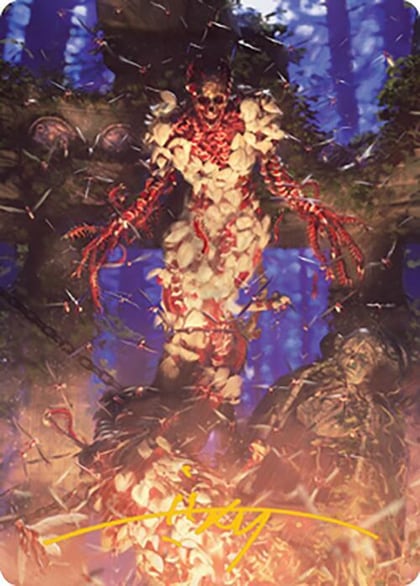 Grist, the Hunger Tide Art Card (55/81) (Gold-Stamped Signature), Art Series: Modern Horizons 2 55