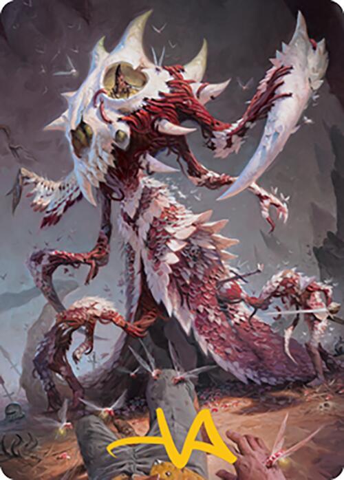 Grist, the Hunger Tide Art Card (56/81) (Gold-Stamped Signature), Art Series: Modern Horizons 2 56