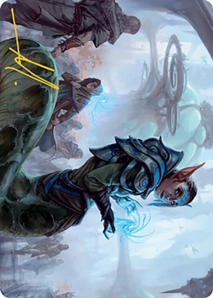 Lonis, Cryptozoologist Art Card (Gold-Stamped Signature), Art Series: Modern Horizons 2 57