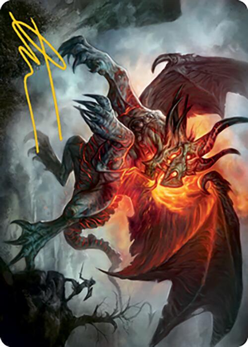 Piru, the Volatile Art Card (Gold-Stamped Signature), Art Series: Modern Horizons 2 58