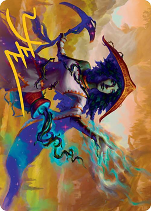Sythis, Harvest's Hand Art Card (Gold-Stamped Signature), Art Series: Modern Horizons 2 59
