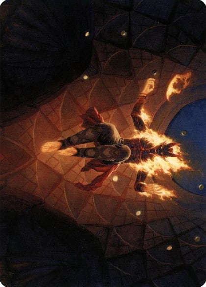 Yusri, Fortune's Flame Art Card, Art Series: Modern Horizons 2 60