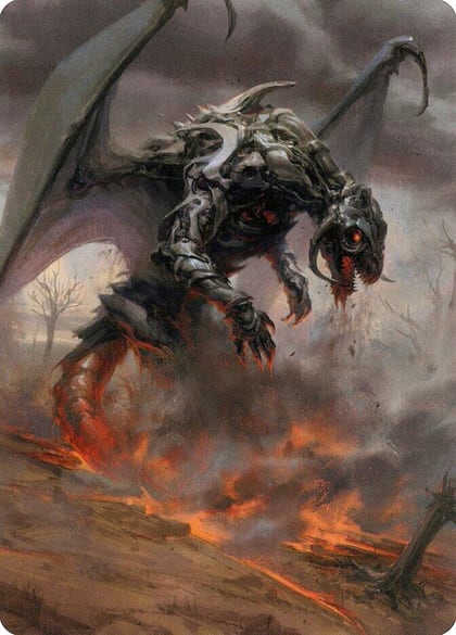 Scion of Draco Art Card, Art Series: Modern Horizons 2 62