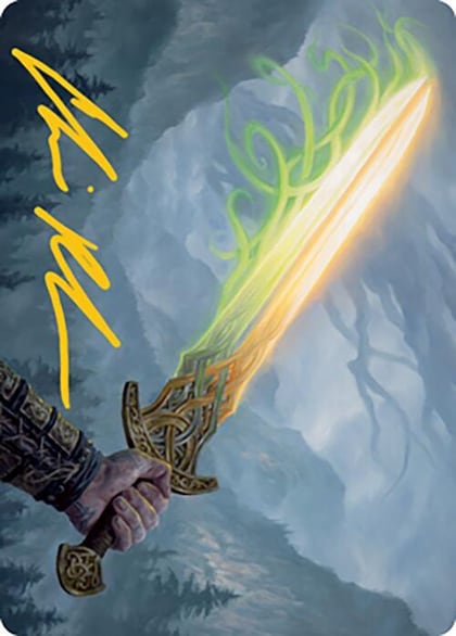 Sword of Hearth and Home Art Card (Gold-Stamped Signature), Art Series: Modern Horizons 2 64