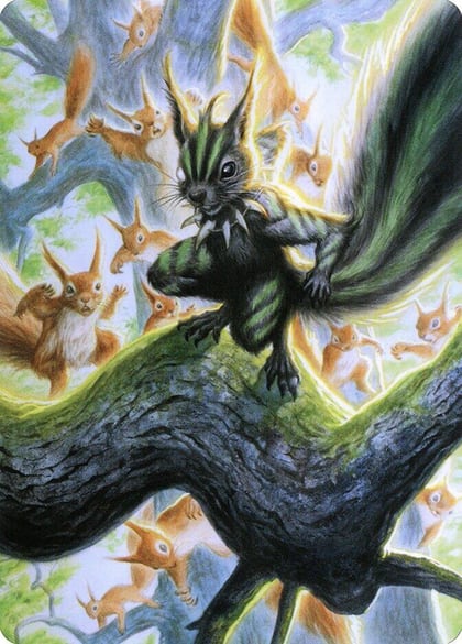 Chatterfang, Squirrel General Art Card (67/81), Art Series: Modern Horizons 2 67