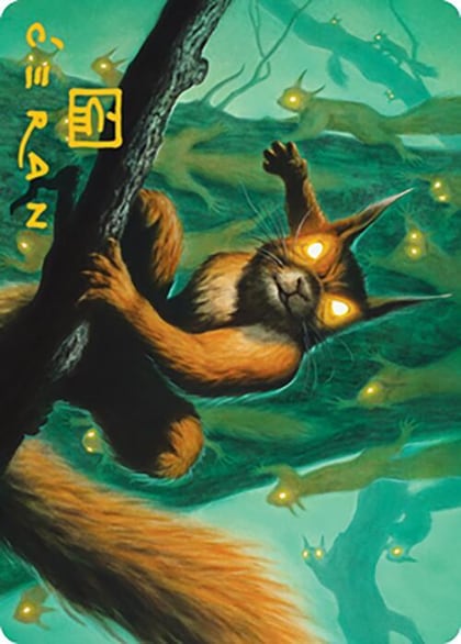 Chatterstorm Art Card (Gold-Stamped Signature), Art Series: Modern Horizons 2 69