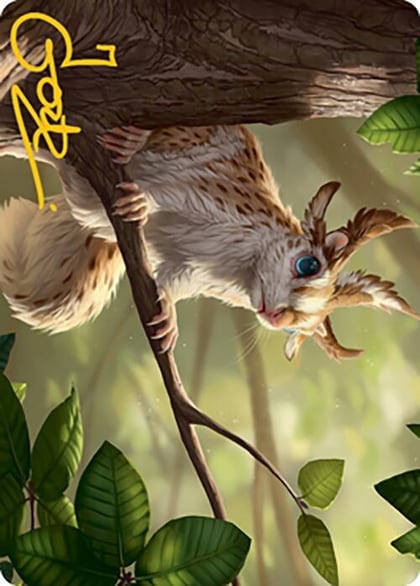 Squirrel Sovereign Art Card (Gold-Stamped Signature), Art Series: Modern Horizons 2 71
