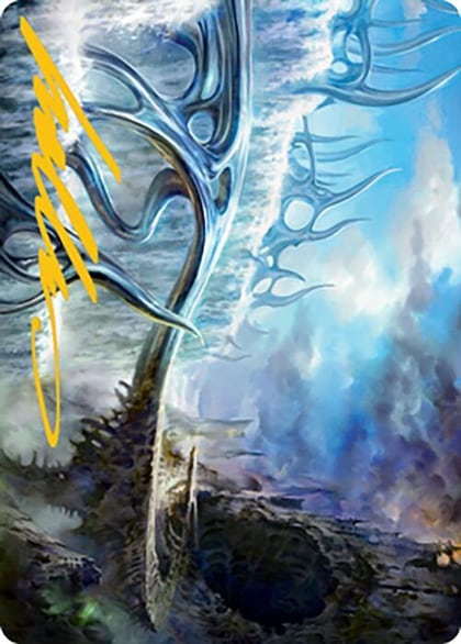 Mistvault Bridge Art Card (Gold-Stamped Signature), Art Series: Modern Horizons 2 75