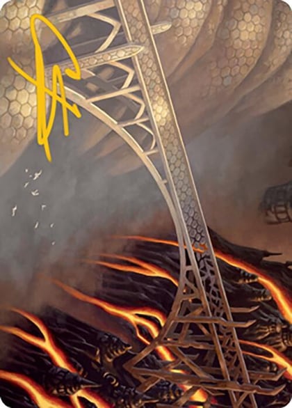 Rustvale Bridge Art Card (Gold-Stamped Signature), Art Series: Modern Horizons 2 77